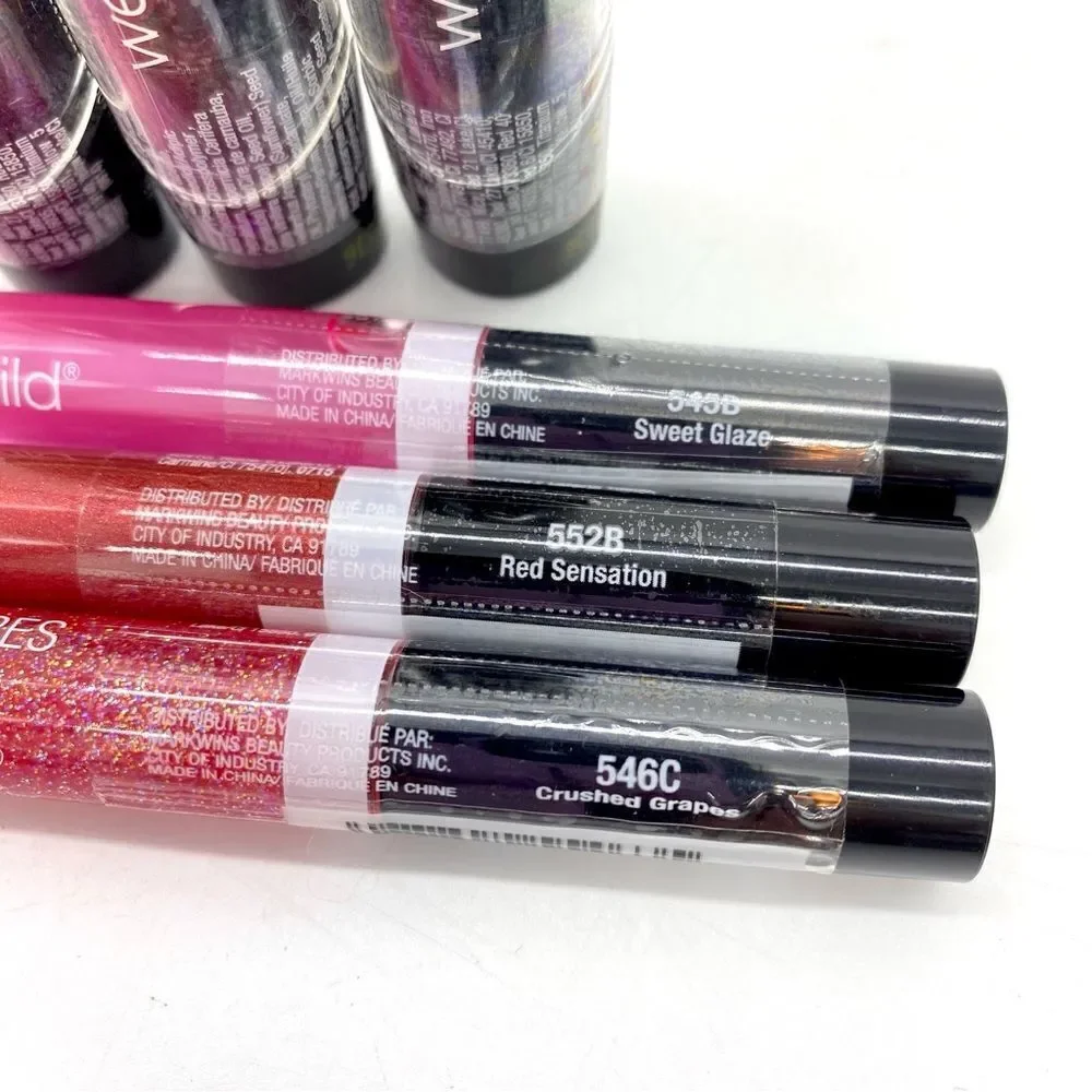 Wet n Wild Lipstick and Lip Gloss Bundle New